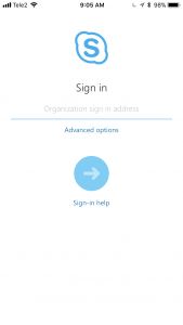 use skype online login