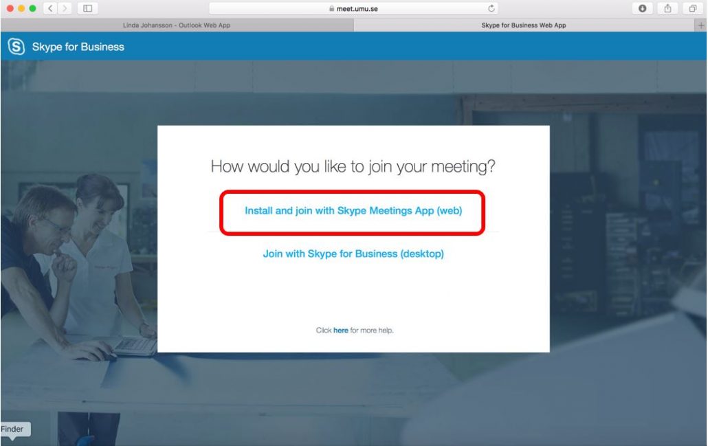 web skype