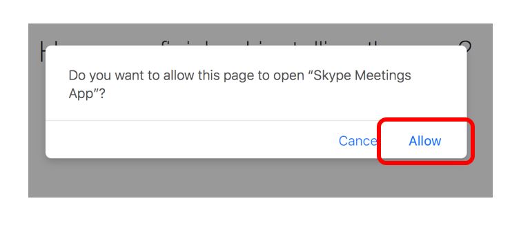 join skype meeting without outlook