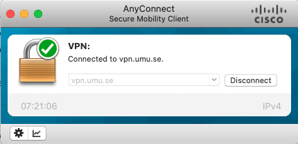Installation of VPN client MacOS – Manual
