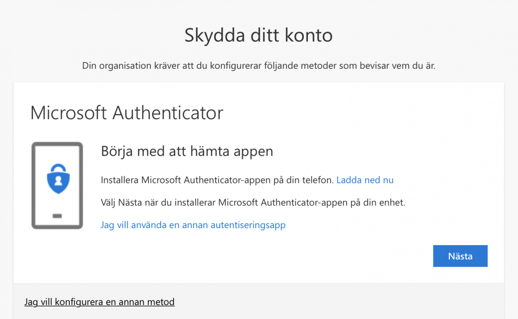 Ladda ner Microsoft Authenticator