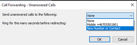 skype for business manual settings