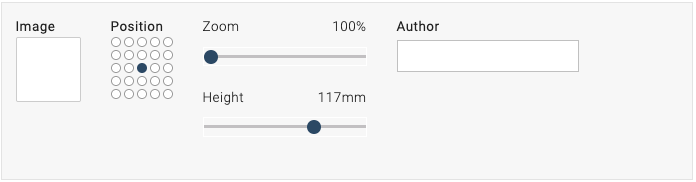 Document template for images.